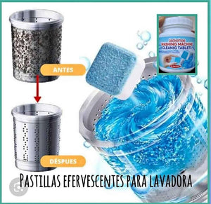 PASTILLA DE LIMPIEZA PARA LAVADORA - OFERTA 2 UND